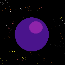 Purple Hypergiant Star