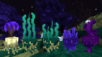 Pream Sapling, Vivid Nihilis, Pream leaves and Oblivine
