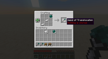 Crafting Recipe