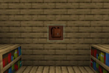Backpack in frame