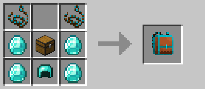 Diamond backpack craft