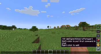 Command saved example