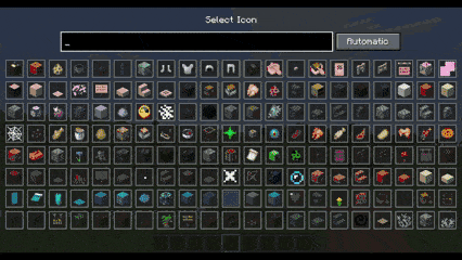 All Icon list (It can include external mods items)