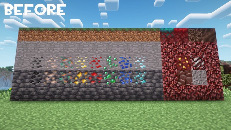 Ore & Block Fixes (Before)