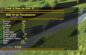 Enable or Disable Item Categories