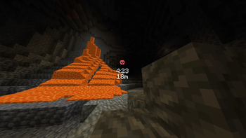 Death Marker in Cave
