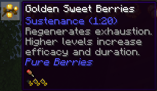 Sustenance effect