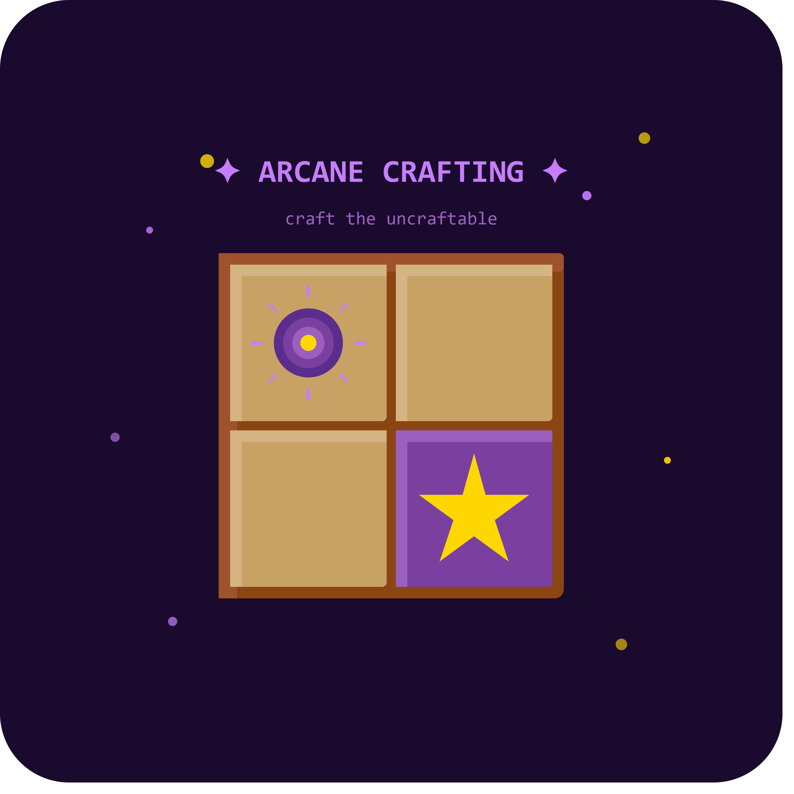 Arcane Crafting