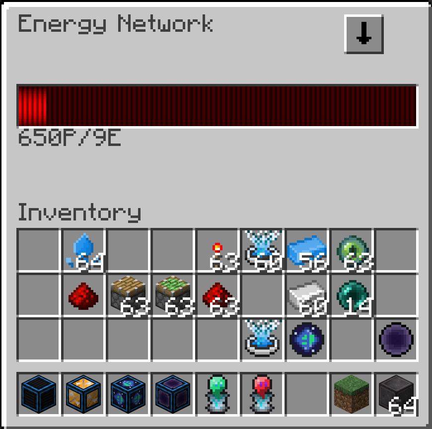 Energy Storage UI