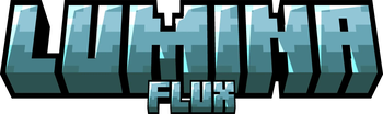 Lumina Flux Title Logo