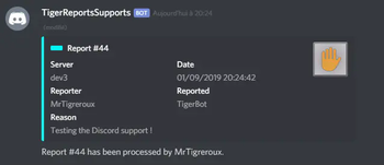 Processed report