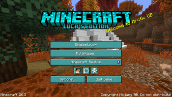 Title screen