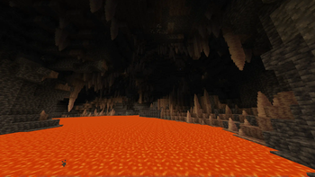 Lava Filled Cave