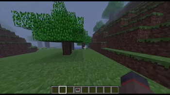 Alpha 1.1.2 tree with fog