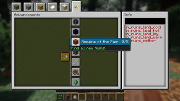 Advancement Info