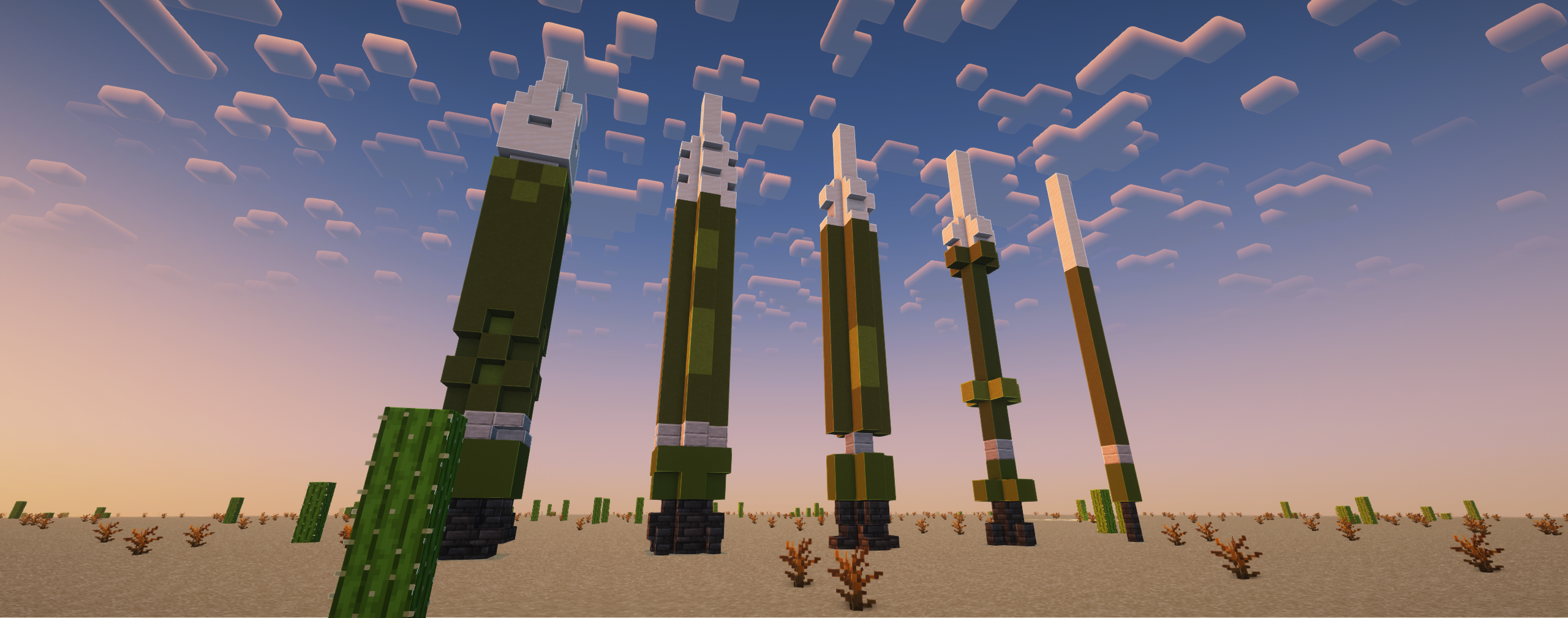 Tier 1 -> 5 Missiles (Right to Left)