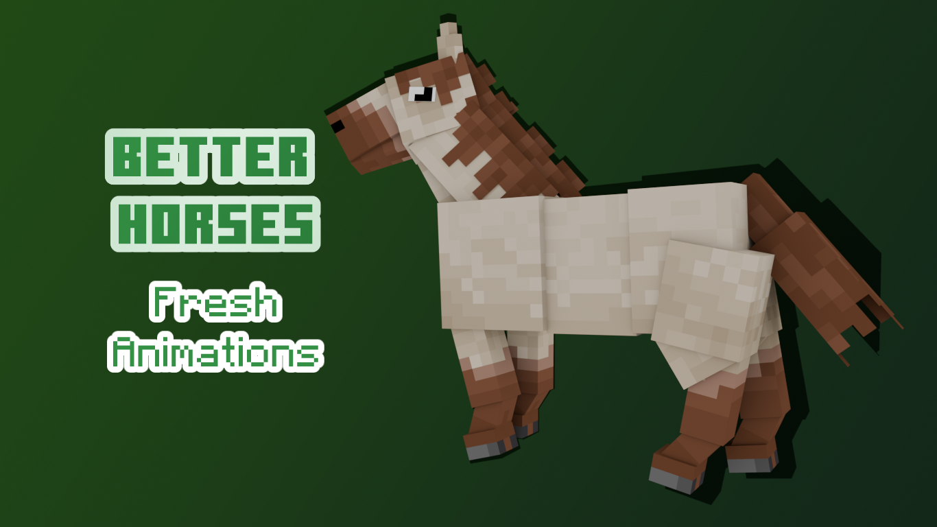 Download Better Horses x Fresh Animations - Minecraft Mods & Modpacks ...