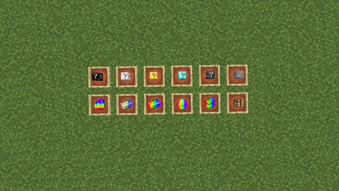 r Lucky Blocks in Minecraft Minecraft Data Pack