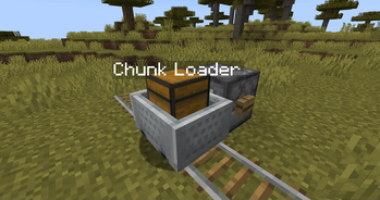 Chunk loader minecart