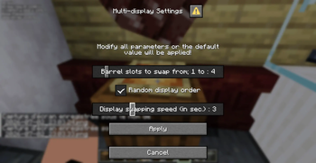 Sub-menu example