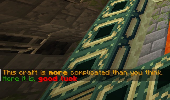 When you have items to craft an eye, but DP has his plans