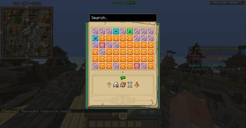 Content Book screen