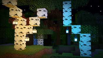 Lanterns on Trees