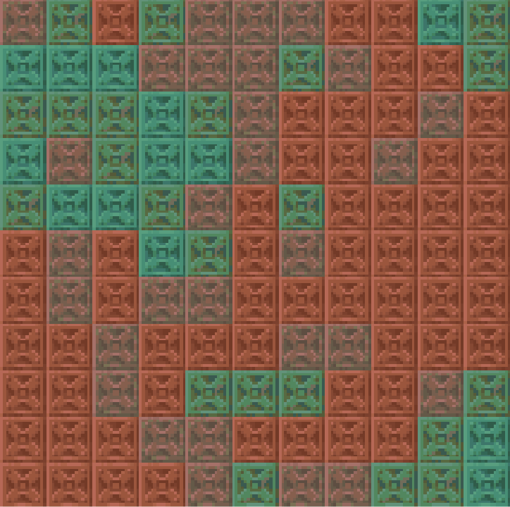 Vanilla chiseled copper for comparaison
