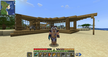 My first home in survival mode in this world.