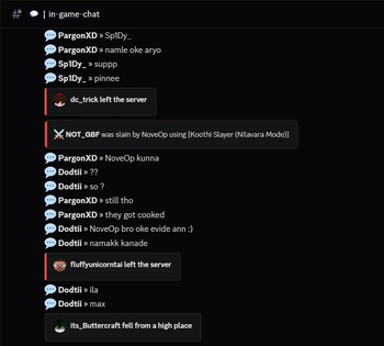 Custom Discord Chat Bridge using WebSocket