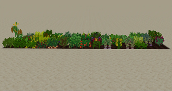 Croptopia's crops planting on Rich Soil Farmland