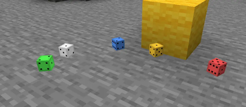Colored Dice