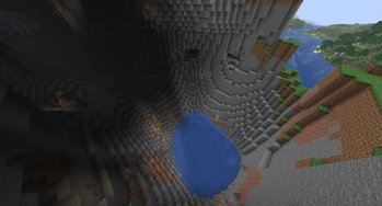 A cave without Ore Mining Sounds