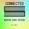 Modern Dark Hotbar (Connected)
