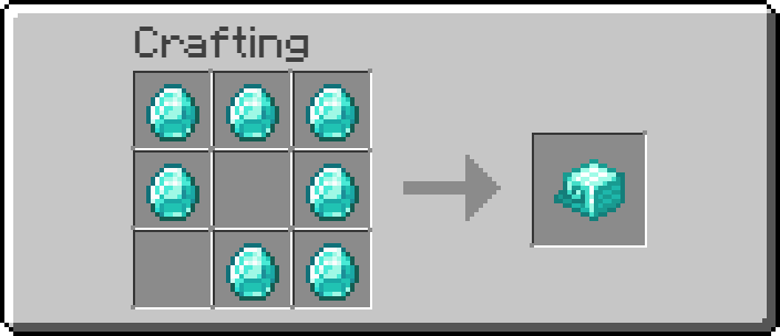 Diamond Nautilus Armor Crafting Recipe