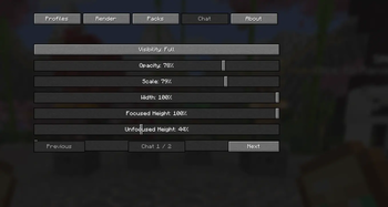 Server profiles — screenshot 5