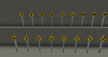 New Road Sign Set Part 1
