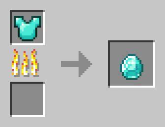 Diamond Chestplate To Diamond Recipe