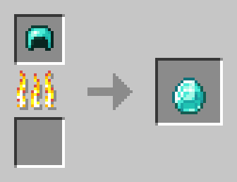 Diamond Helmet To Diamond Recipe