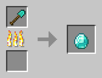 Diamond Shovel To Diamond Recipe