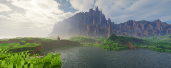 Mountain peaks