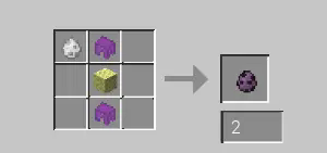 Shulker Spawn Egg Recipe