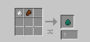 Zombie Spawn Egg Recipe