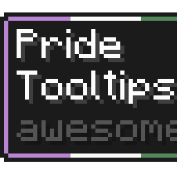 Genderqueer Pride Flag Tooltip (Frame-only Tricolor)