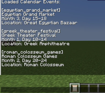 Event List