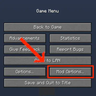 Game Menu Mod Option