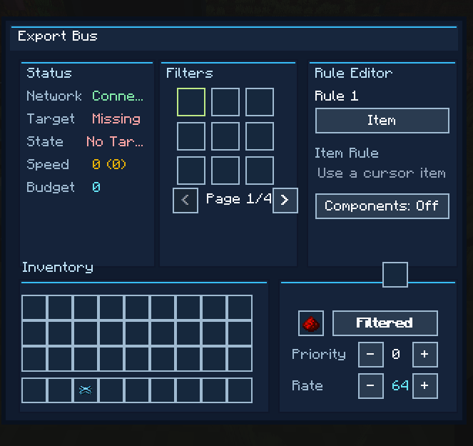 Export and Import Bus