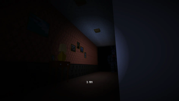 Bonnie in hall