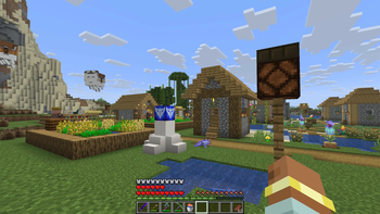 The Block of Angel on the Village Square