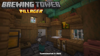 Brewing Pillager Tower Interior